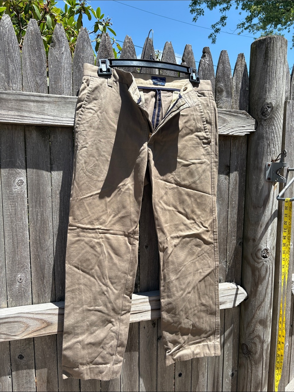 Dockers 32/32 cotton khakis.